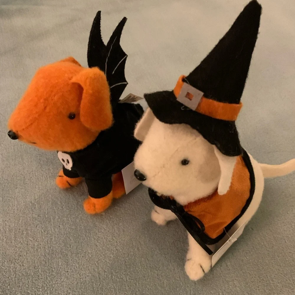 2 Target Halloween Dogs Decor